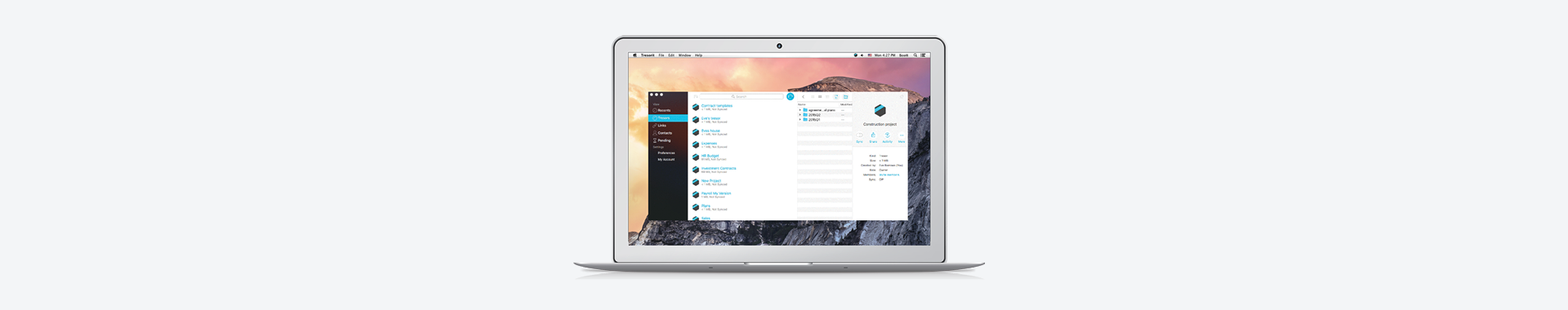 Hier kommt das neue Tresorit 3.0 User-Interface