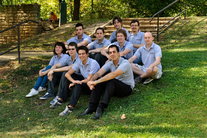 The team in 2012