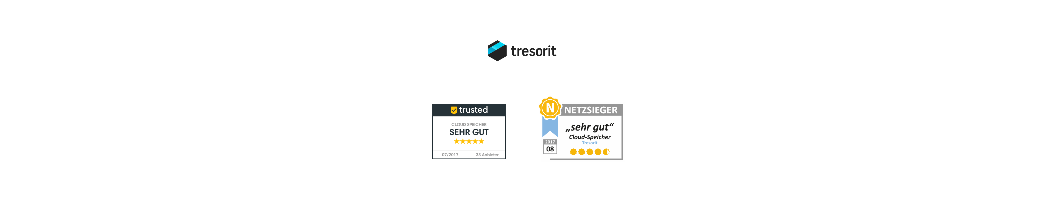 Doppeltes "Sehr gut" für Tresorit im Test