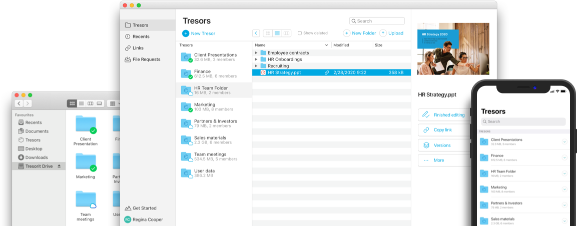 End-to-End Encrypted File Sync & Sharing
