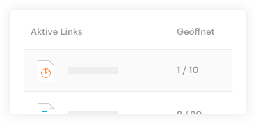 Track your shared link